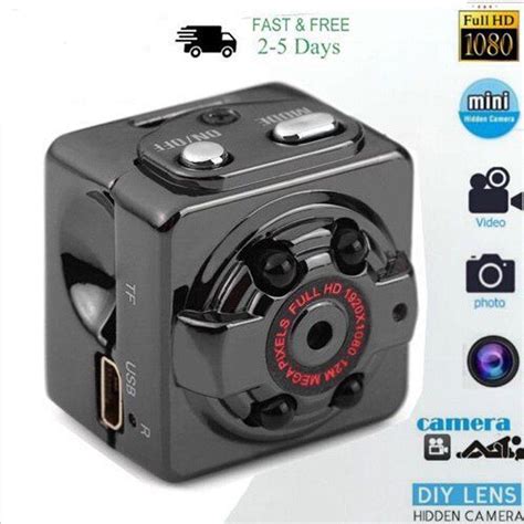 Buy 1080p Hd Mini Hidden Spy Camera Motion Detection Video Recorder Cam