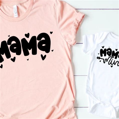 Mommy And Me Matching Shirts Mothers Day Mommy And Me Etsy