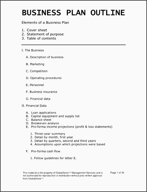 Financial results template with full financial statements. 4+ Table Of Contents Template for Business Document ...