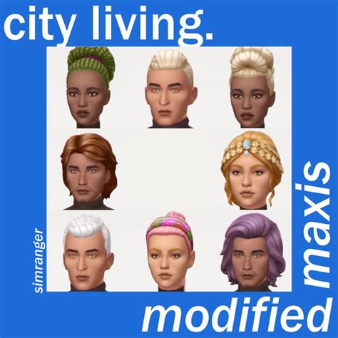 Qwertysims Modified Maxis For City Living Simranger On Patreon