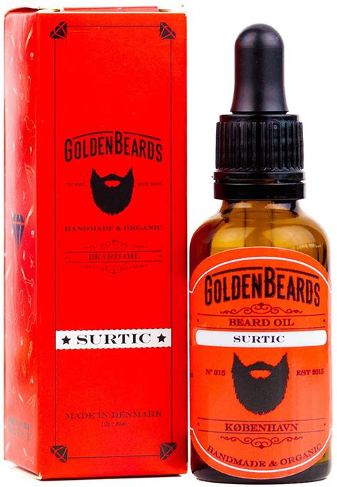 Bio Bartöl Surtic 30ml Öl Das Perfekte Bartöl Für Empfindliche Haut Best Beard Produkte