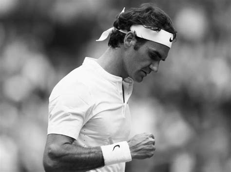 Random Thoughts Of A Lurker Roger Federer Black And White