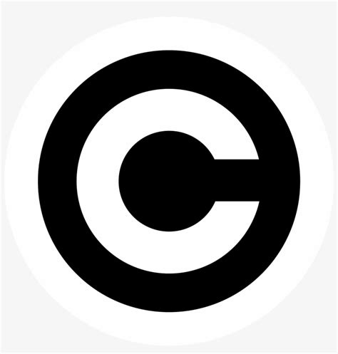 Copyright Symbol Copyright Symbol Png White Png Image Transparent