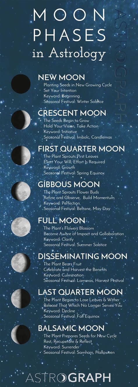Follow Along With The Moon Phases Utilize The T Of Astrology To