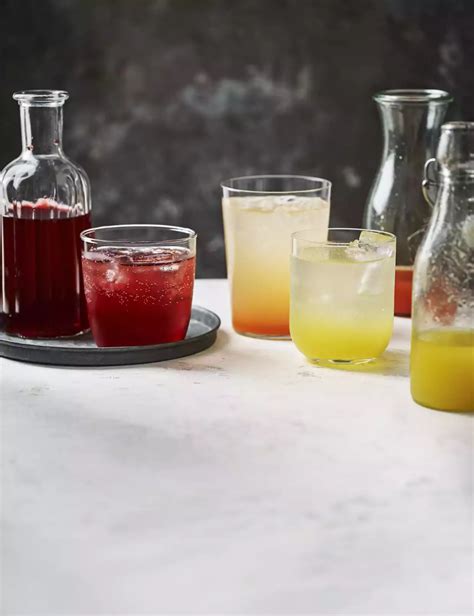 These Tangy Fruit And Vinegar Syrups Make A Great Non Alcoholic Drink When Diluted With