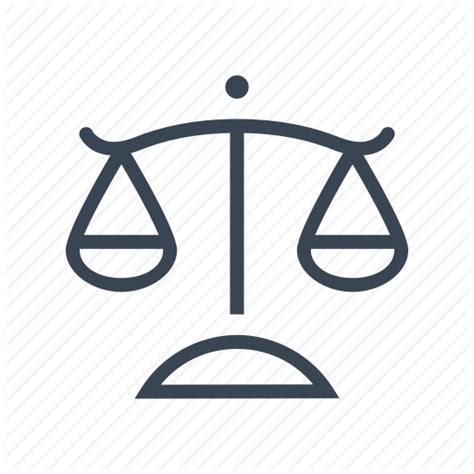 Scales Of Justice Icon At Getdrawings Free Download