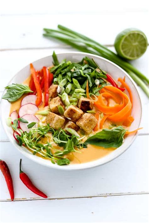 Creamy Red Coconut Curry Soup I Love Vegan