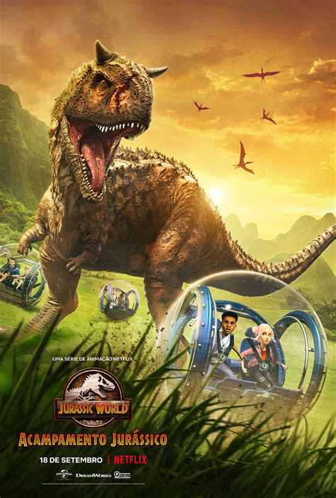 S Rie Animada Jurassic World Acampamento Jur Ssico Ganha Trailer