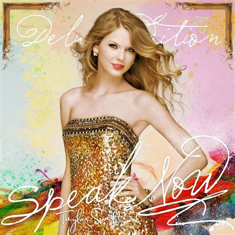 Speak Now Deluxe Edition Fanmade Album Cover Speak Now Fan Art