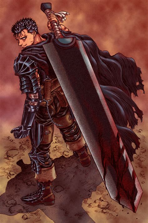 I Colored A Manga Panel Of Guts With The Dragonslayer Berserk Berserk Berserk Dragonslayer