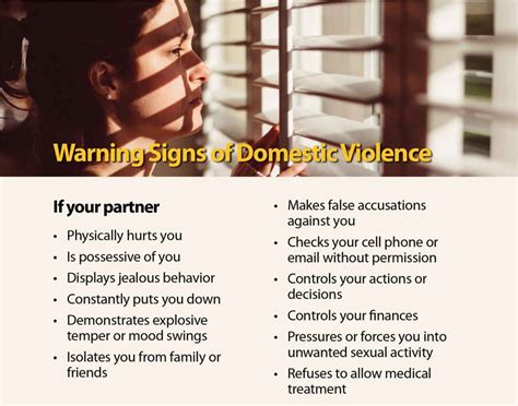 Warning Signs Of Domestic Violence Springboard Community Services