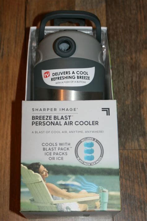 Sharper Image Breeze Blast Personal Air Cooler 740275052440 Ebay