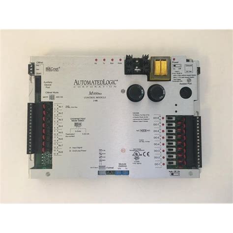 Automated Logic M880nx Control Module Value Controls