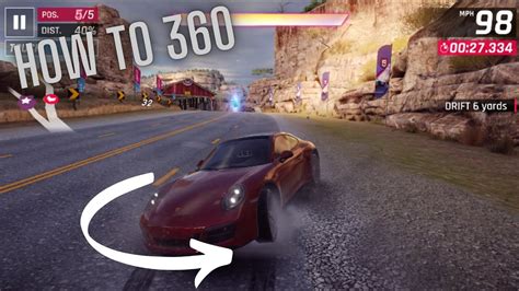 How To Perform A 360 In Asphalt 9 Youtube