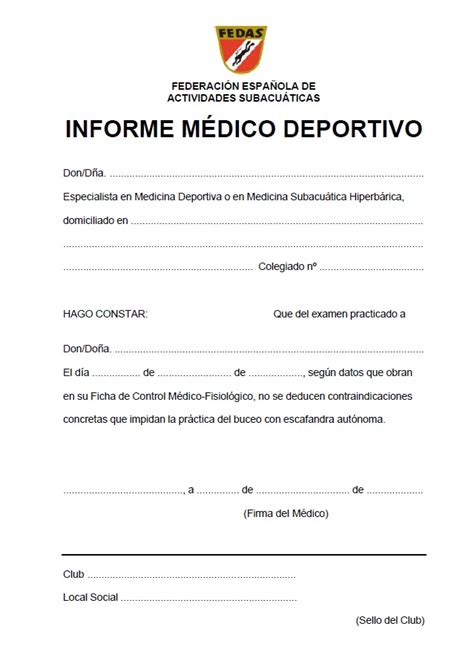 Formato De Certificado Medico De Buena Salud Formato De Certificado