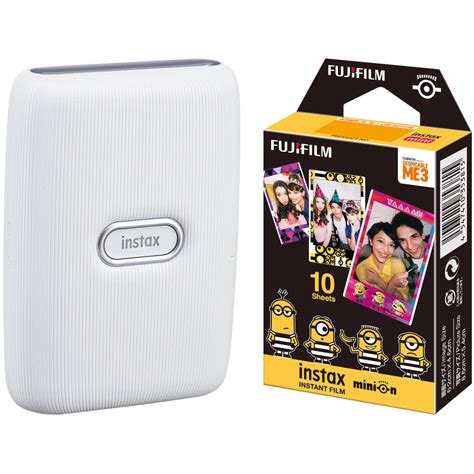 Fujifilm Instax Mini Link Smartphone Printer Ash White Bandh