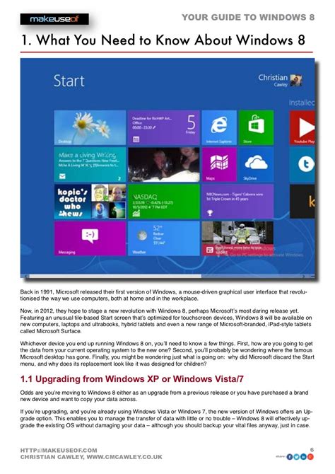 Getting Started With Windows 8