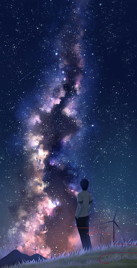 Best Galaxy Anime Wallpapers Wallpaper Cave