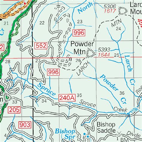 Idaho Panhandle National Forests Kaniksu National Visitor Map 2011