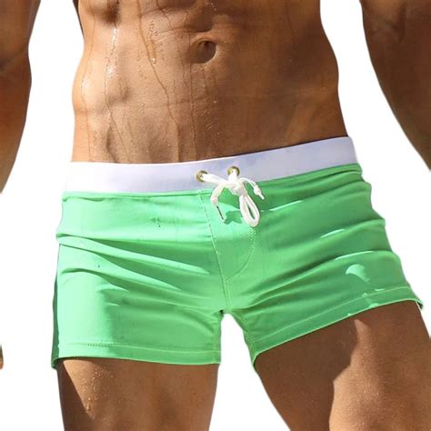 High Quality Mens Sexy Swimwear Swimsuits Men Swim Suits Boxer Shorts