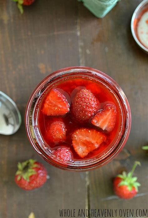 3 Ingredient Fresh Strawberry Sauce Recipe Strawberry Sauce Fresh
