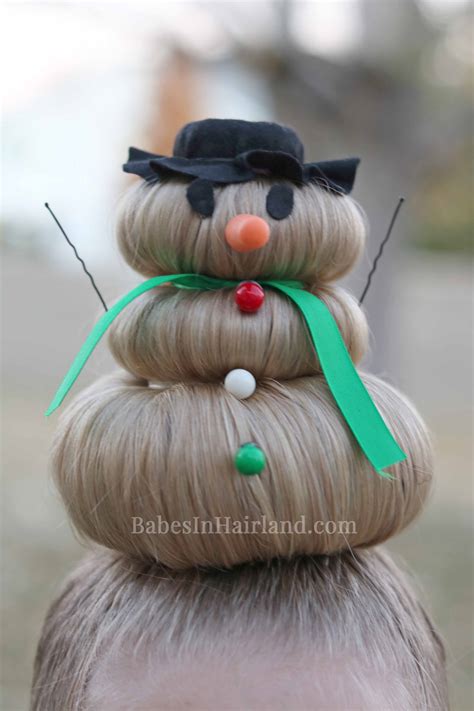 28 Wacky Christmas Hairstyles Hairstyle Catalog