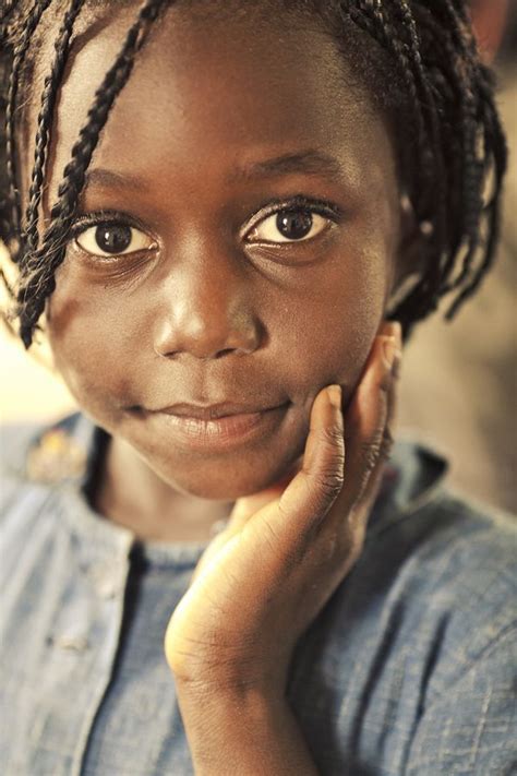 Gambian Girl By Debbie Martin Px Gambian Portrait Debbie