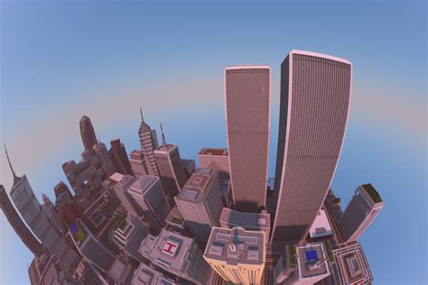 A Student Spent Two Years To Build This Massive Minecraft City
