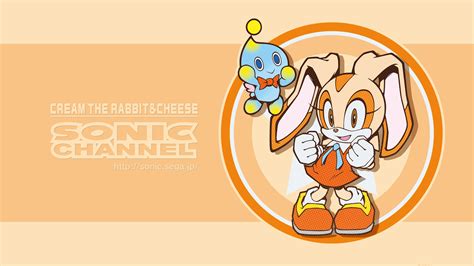 Cream The Rabbit Sega Simple Background Sonic The Hedgehog Hd