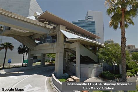Jta Skyway Monorail Jacksonville Fl Railfan Guide