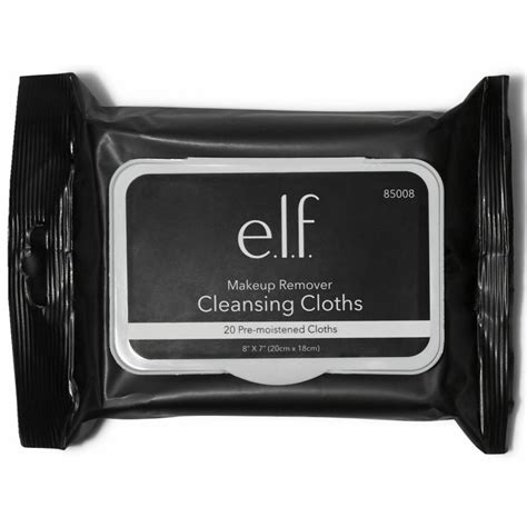 Elf Cosmetics Makeup Remover Cleansing Cloths 20 Pieces Elegancce