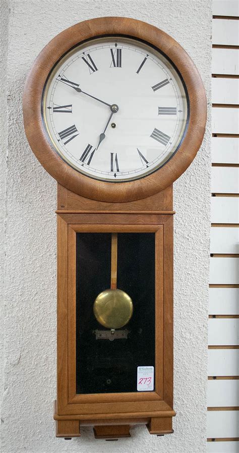 Sold At Auction Seth Thomas Long Case Wall Clock Seth Thomas Cloc