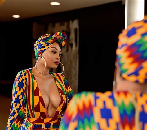 kente print is trending again thanks to the power of cleavage and low v neckline classic ghana