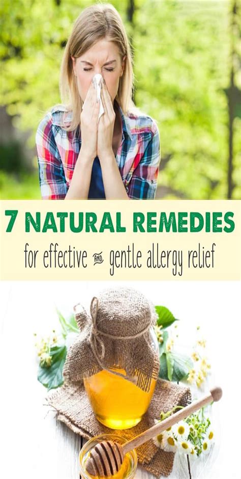 9 Natural Remedies For Seasonal Allergy Relief Natural Allergy Relief