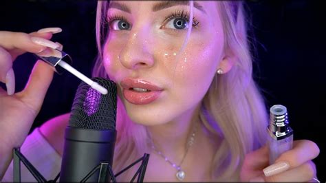 fast slow wet and tingly close up mouth sounds 👄 no talking with asmr janina 👸 youtube