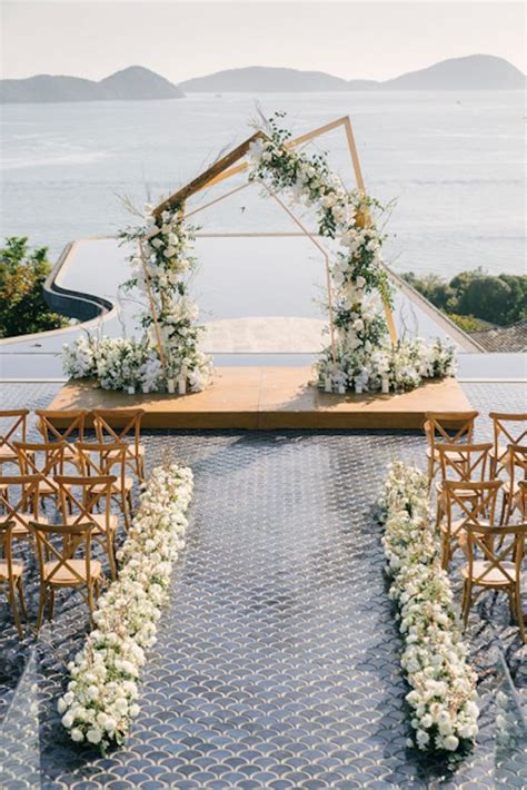 Rooftop Wedding Decor Wedding Beach Ceremony Outdoor Wedding