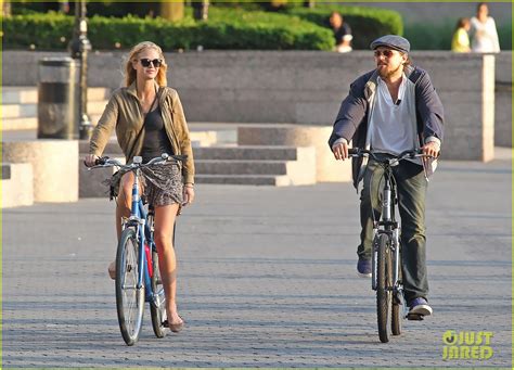 Leonardo Dicaprio And Erin Heatherton Biking Twosome Photo 2675290