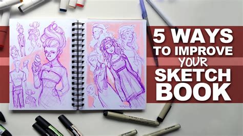 Best Ideas For Coloring Drawingwiffwaffles Sketchbook Tour