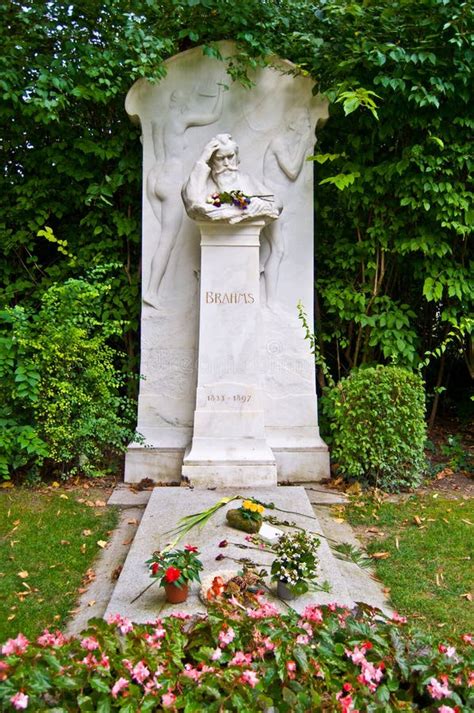 Brahms Grab Stockbild Bild Von Wien Europa Begraben 29719941