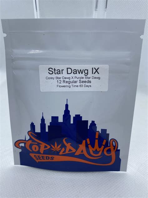 Top Dawg Seeds Star Dawg Ix Brown Bag Farm Goods