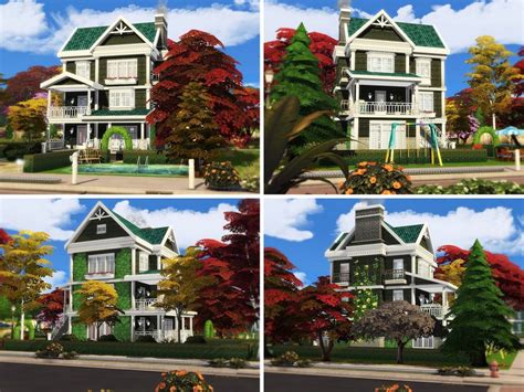 The Sims Resource Traditional Townhouse
