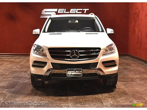 This model is packed with comfort, convenience, and safety features all dedicated to potentially helping your drive become safer and more entertaining. 2014 Mercedes-Benz ML 350 4Matic in Diamond White Metallic photo #2 - 353262 | NYSportsCars.com ...