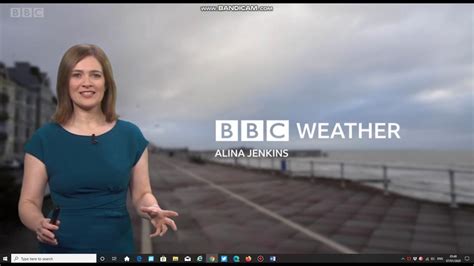 Alina Jenkins Bbc Weather January 7th 2020 60 Fps Youtube