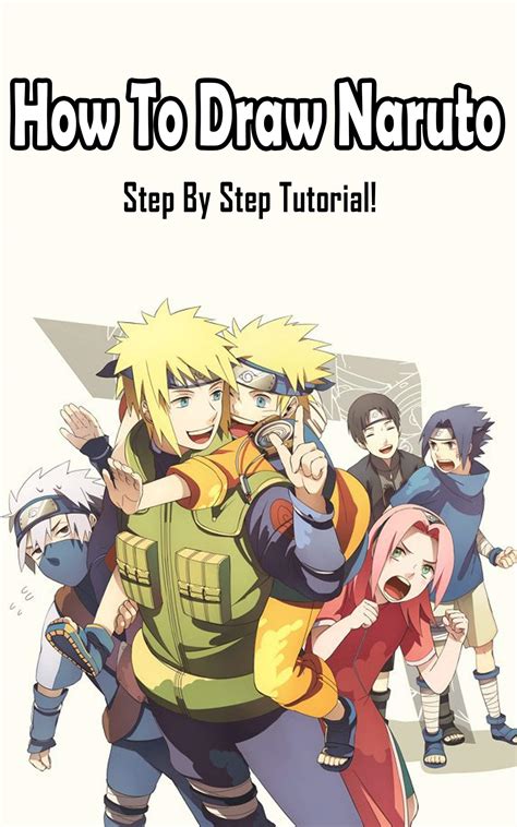 Buy How To Draw Naruto Step By Step Tutorial Drawing Boruto Uzumaki Sasuke Minato Namikaze
