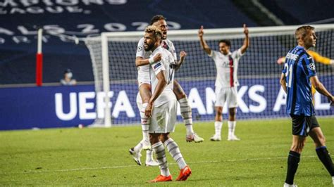 Champions League PSG progress into semifinals after 21 win over Atalanta