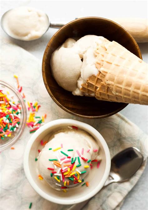 Vanilla Dairy Free Ice Cream Delicious Made Easy