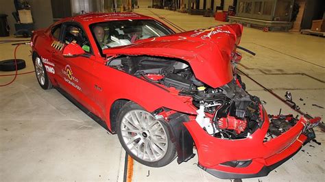 Euro Spec Ford Mustang In Euro Ncap Crash Test Photo