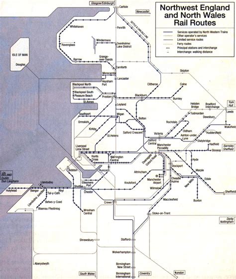 Northern Trains Rail Maps