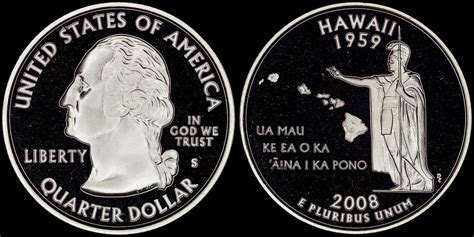 2008 S Silver Proof Hawaii State Quarter Captainfwiffo Flickr