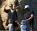 Rosie Huntington-Whiteley and Jason Statham take son to beach ...